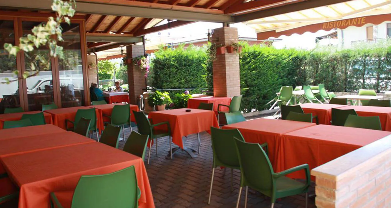 Lo spazio estivo del ristorante